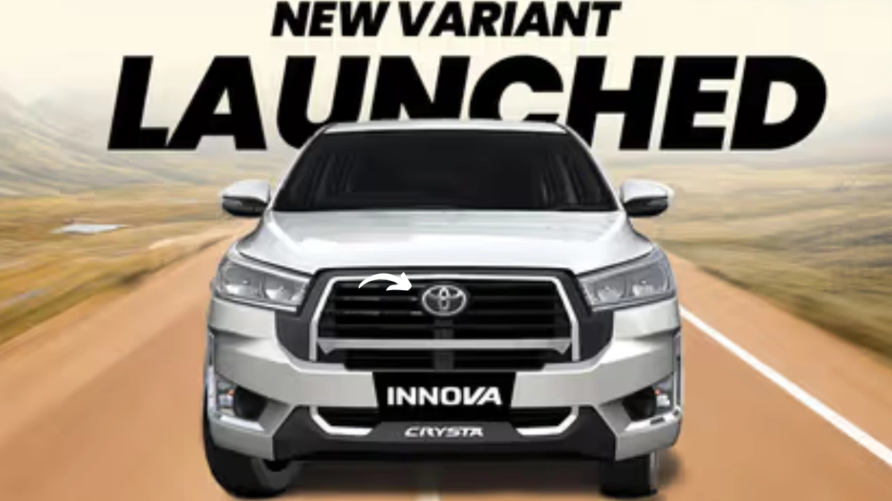 New Toyota Innova Crysta